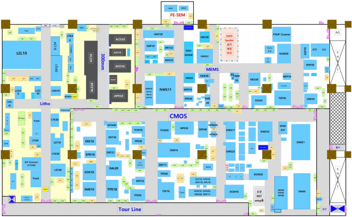 1F FAB Layout(Aug. 2023) image